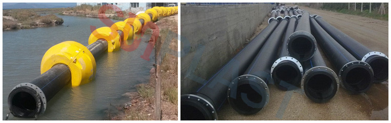 HDPE dregde pipe