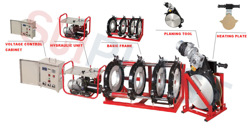 HDPE PIPE BUTT WELDING MACHINE